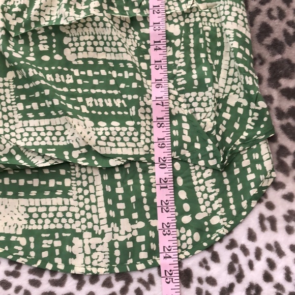 Velvet by Graham & Spencer Zita Blouse Tank Top in Green Size XS - Picture 11 of 16